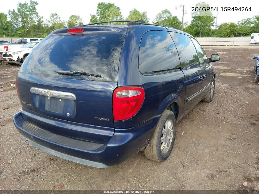2005 Chrysler Town & Country Touring VIN: 2C4GP54L15R494264 Lot: 42235397