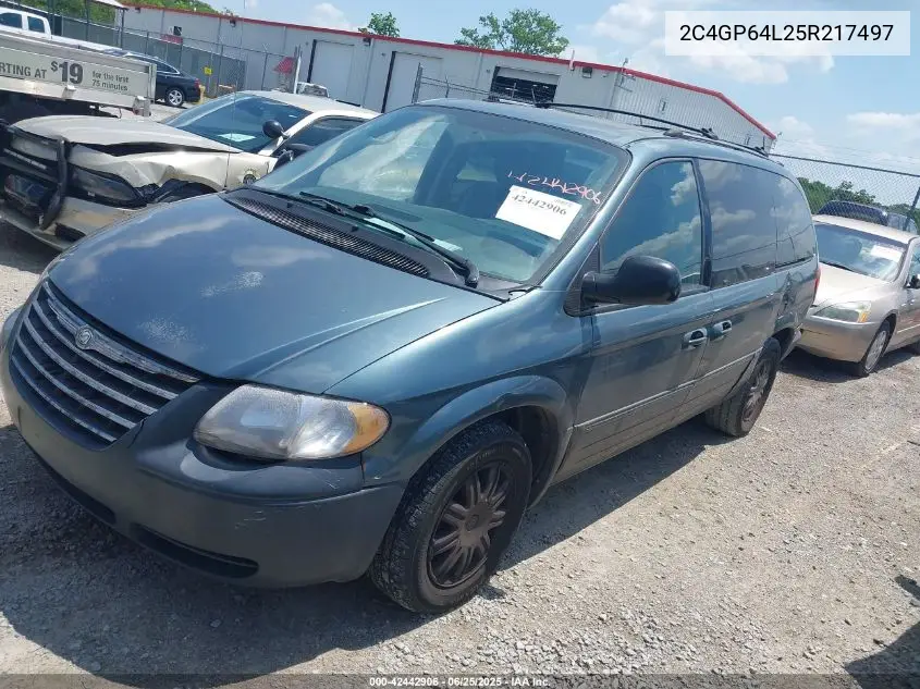 2005 Chrysler Town & Country Limited VIN: 2C4GP64L25R217497 Lot: 42442906