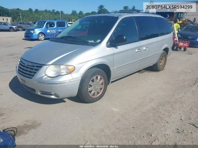 2005 Chrysler Town & Country Limited VIN: 2C8GP64LX5R594299 Lot: 42552612