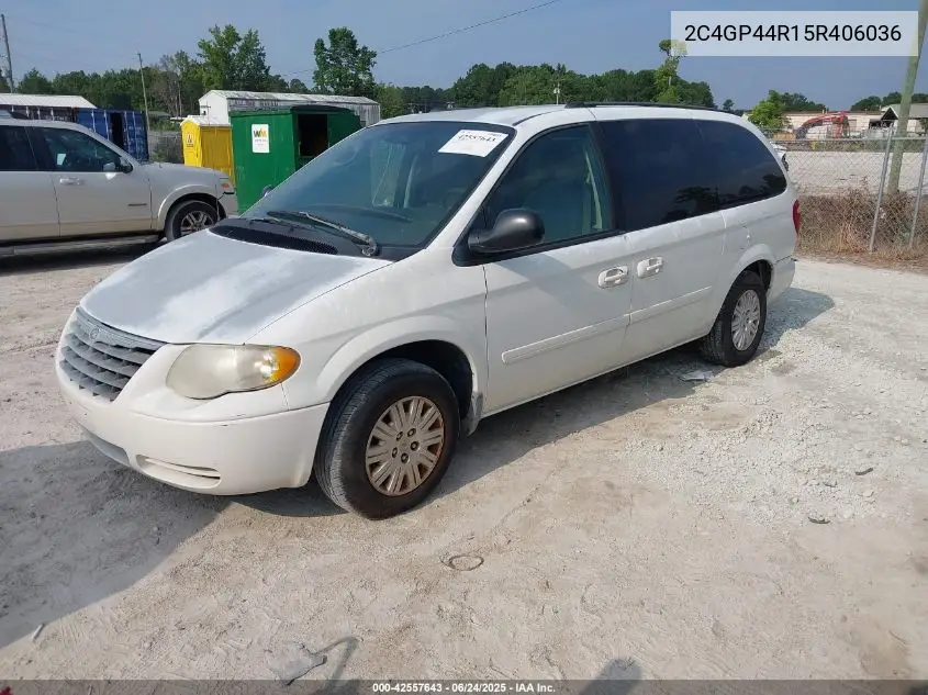 2005 Chrysler Town & Country Lx VIN: 2C4GP44R15R406036 Lot: 42557643