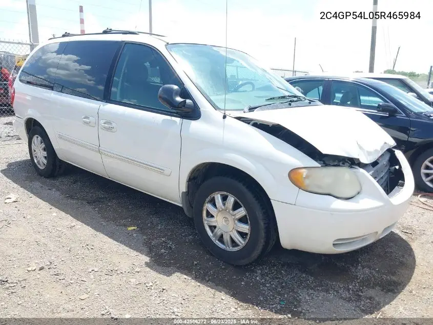 2005 Chrysler Town & Country Touring VIN: 2C4GP54L05R465984 Lot: 42566272