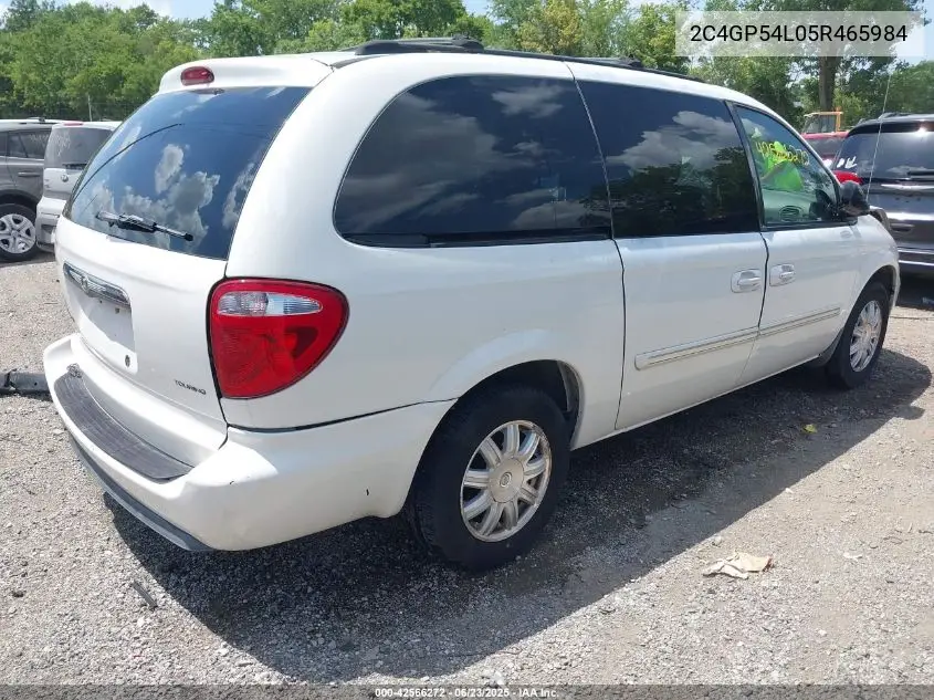 2005 Chrysler Town & Country Touring VIN: 2C4GP54L05R465984 Lot: 42566272