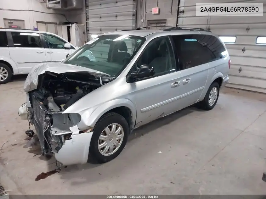 2006 Chrysler Town & Country Touring VIN: 2A4GP54L66R78590 Lot: 41990368