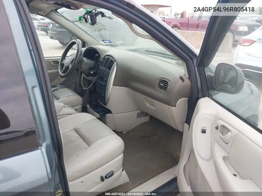 2006 Chrysler Town & Country Touring VIN: 2A4GP54L96R805418 Lot: 42074221