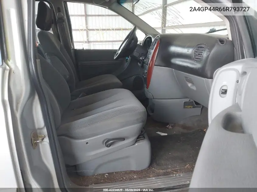 2006 Chrysler Town & Country Lx VIN: 2A4GP44R66R793727 Lot: 42234829