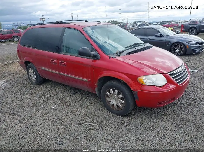 2006 Chrysler Town & Country Touring VIN: 2A4GP54L76R666938 Lot: 42270772