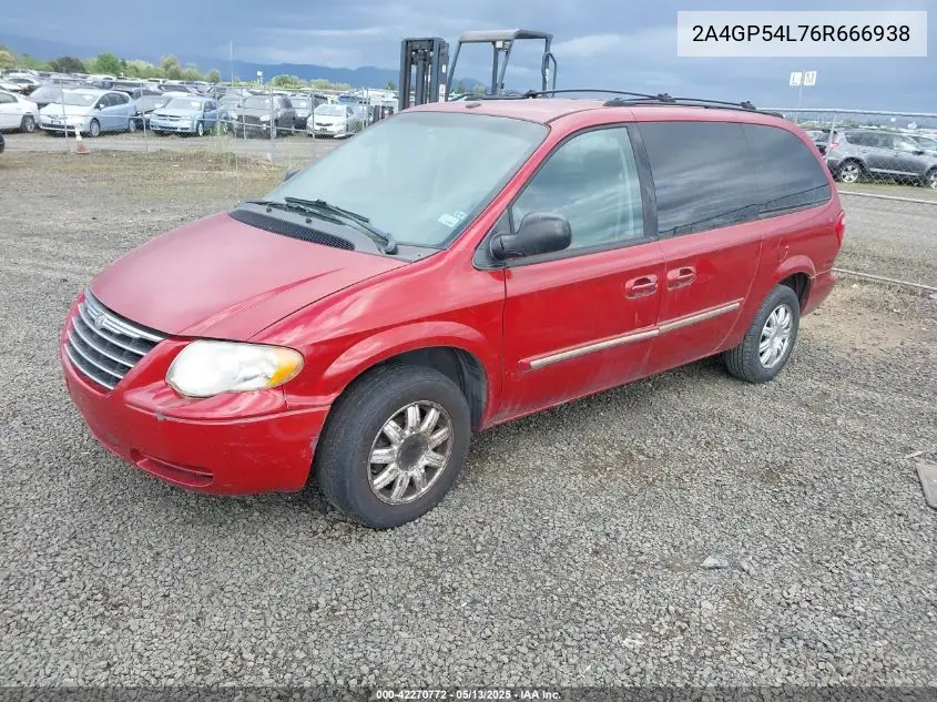 2006 Chrysler Town & Country Touring VIN: 2A4GP54L76R666938 Lot: 42270772