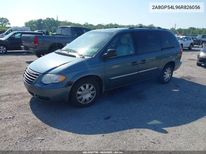 2006 Chrysler Town & Country Touring VIN: 2A8GP54L96R826056 Lot: 42557799