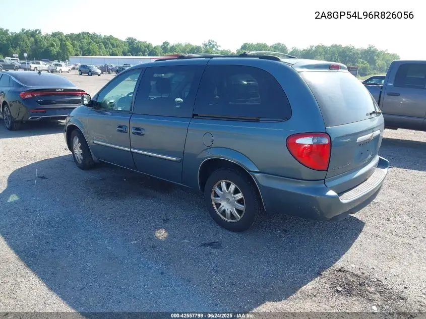 2006 Chrysler Town & Country Touring VIN: 2A8GP54L96R826056 Lot: 42557799