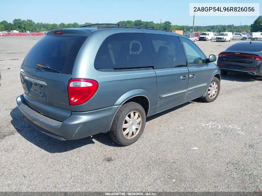 2006 Chrysler Town & Country Touring VIN: 2A8GP54L96R826056 Lot: 42557799