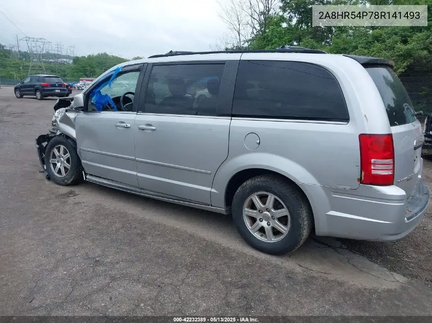 2008 Chrysler Town & Country Touring VIN: 2A8HR54P78R141493 Lot: 42232389