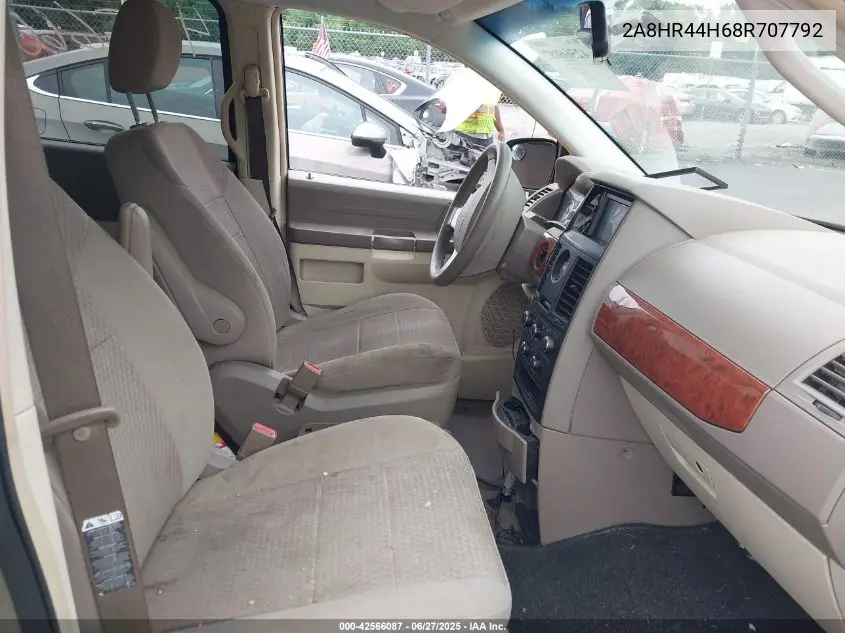 2008 Chrysler Town & Country Lx VIN: 2A8HR44H68R707792 Lot: 42566087