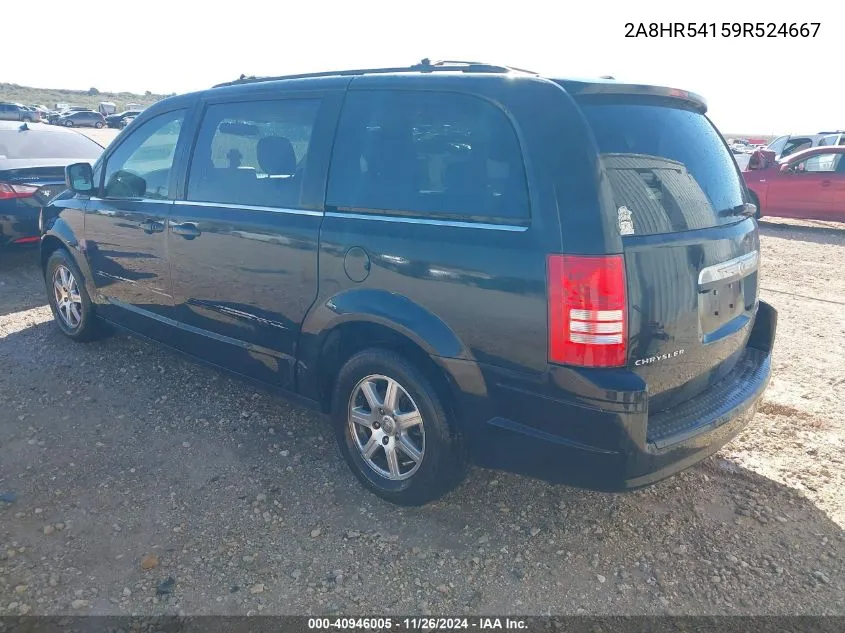 2009 Chrysler Town & Country Touring VIN: 2A8HR54159R524667 Lot: 40946005