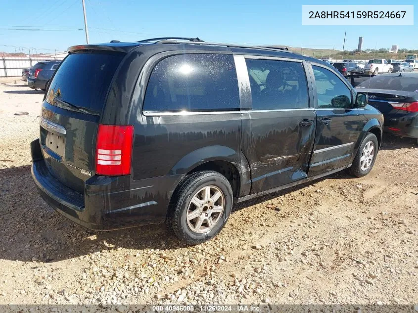 2009 Chrysler Town & Country Touring VIN: 2A8HR54159R524667 Lot: 40946005