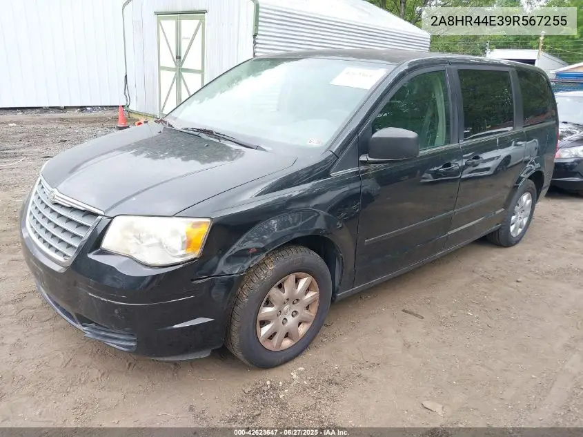 2009 Chrysler Town & Country Lx VIN: 2A8HR44E39R567255 Lot: 42623647