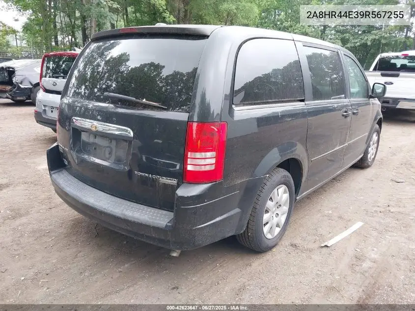 2009 Chrysler Town & Country Lx VIN: 2A8HR44E39R567255 Lot: 42623647