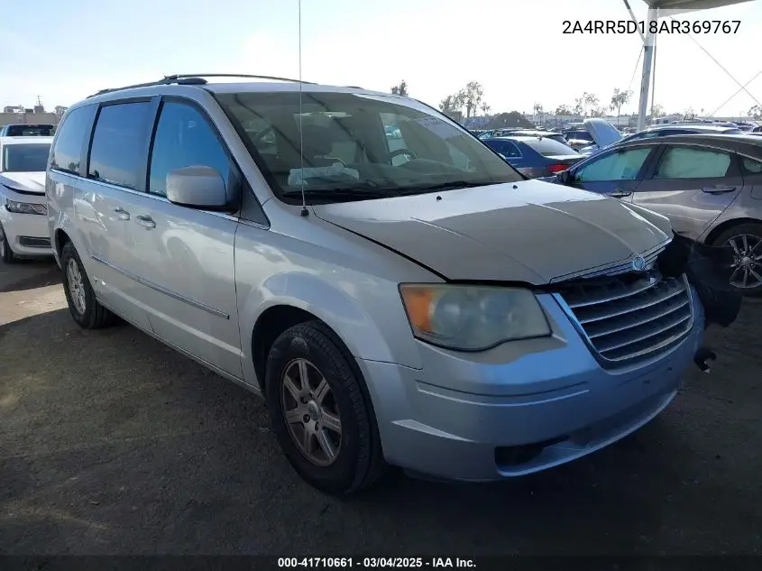 2010 Chrysler Town & Country Touring VIN: 2A4RR5D18AR369767 Lot: 41710661