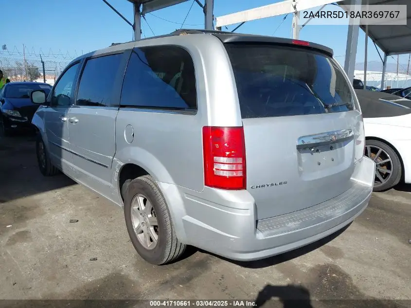 2010 Chrysler Town & Country Touring VIN: 2A4RR5D18AR369767 Lot: 41710661