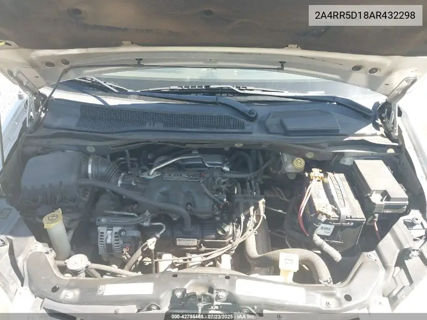2010 Chrysler Town & Country Touring VIN: 2A4RR5D18AR432298 Lot: 42795465