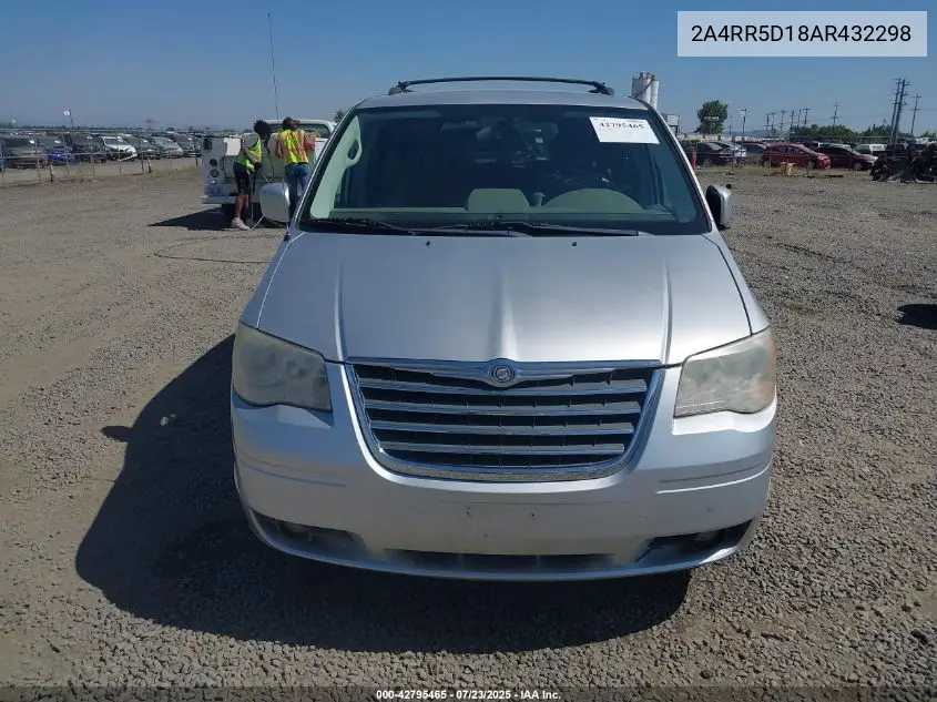 2010 Chrysler Town & Country Touring VIN: 2A4RR5D18AR432298 Lot: 42795465