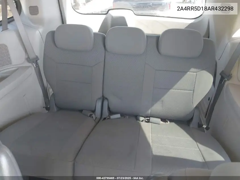 2010 Chrysler Town & Country Touring VIN: 2A4RR5D18AR432298 Lot: 42795465