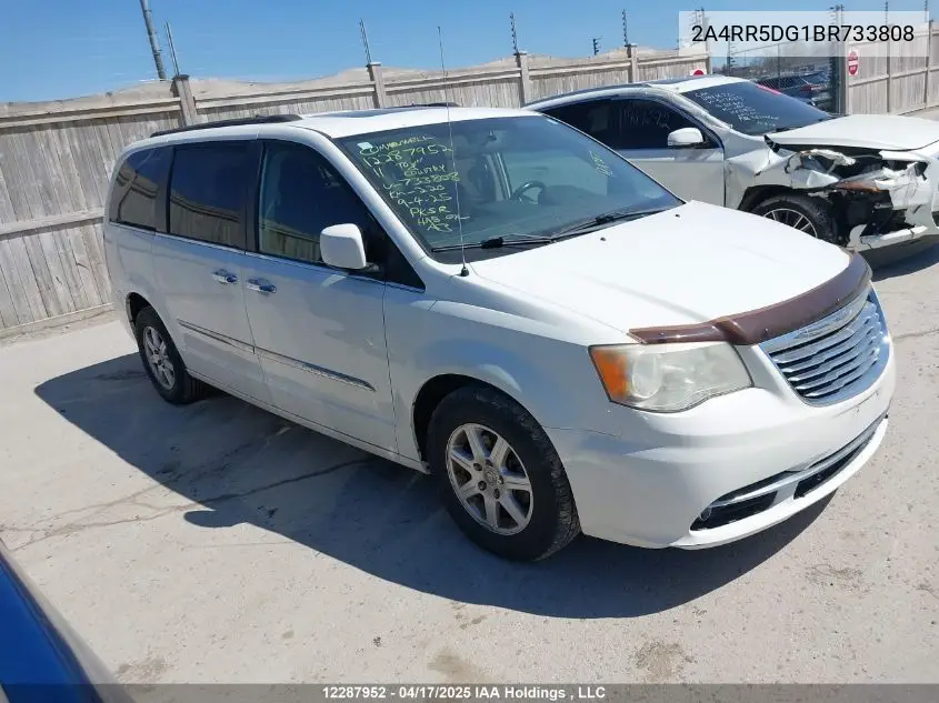2011 Chrysler Town & Country Touring VIN: 2A4RR5DG1BR733808 Lot: 12287952