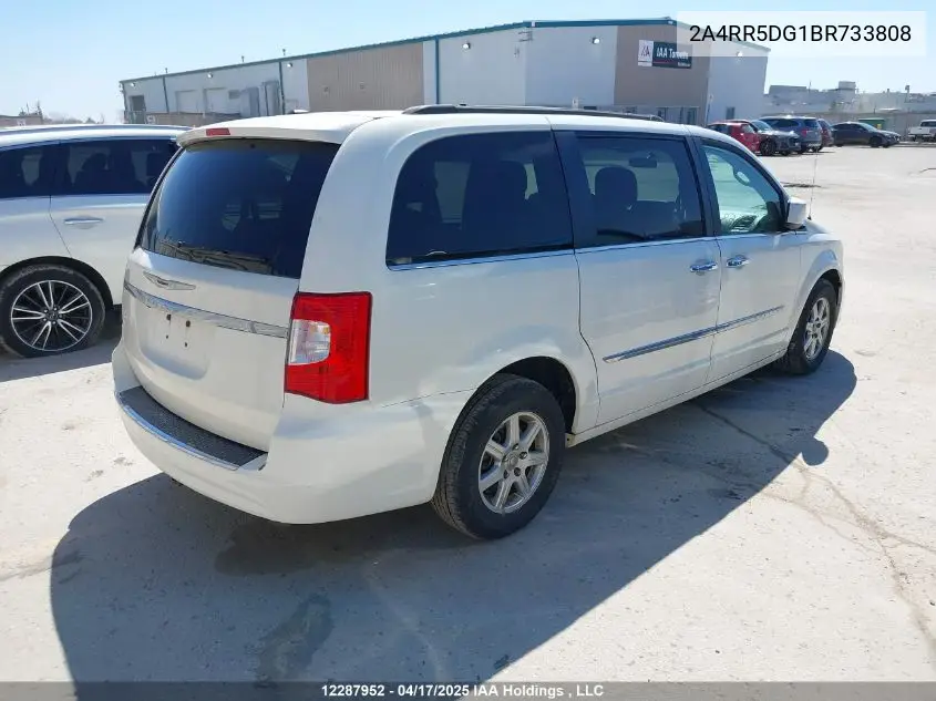 2011 Chrysler Town & Country Touring VIN: 2A4RR5DG1BR733808 Lot: 12287952
