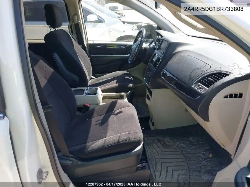 2011 Chrysler Town & Country Touring VIN: 2A4RR5DG1BR733808 Lot: 12287952