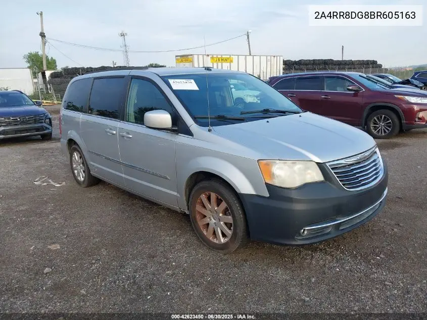 2011 Chrysler Town & Country Touring-L VIN: 2A4RR8DG8BR605163 Lot: 42623450
