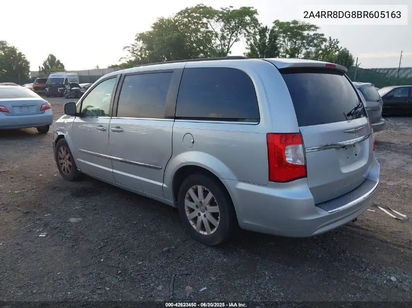 2011 Chrysler Town & Country Touring-L VIN: 2A4RR8DG8BR605163 Lot: 42623450
