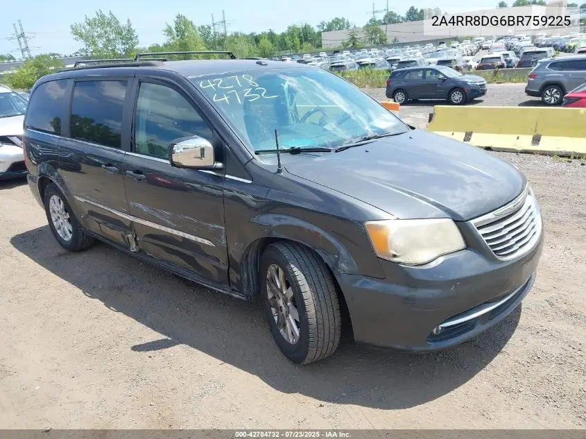 2011 Chrysler Town & Country Touring-L VIN: 2A4RR8DG6BR759225 Lot: 42784732