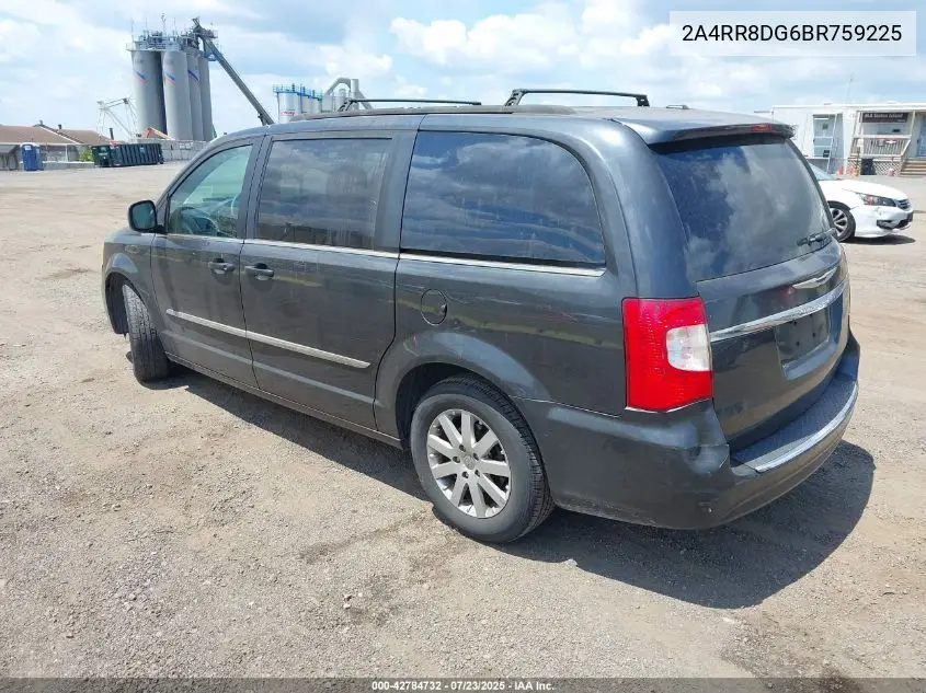 2011 Chrysler Town & Country Touring-L VIN: 2A4RR8DG6BR759225 Lot: 42784732