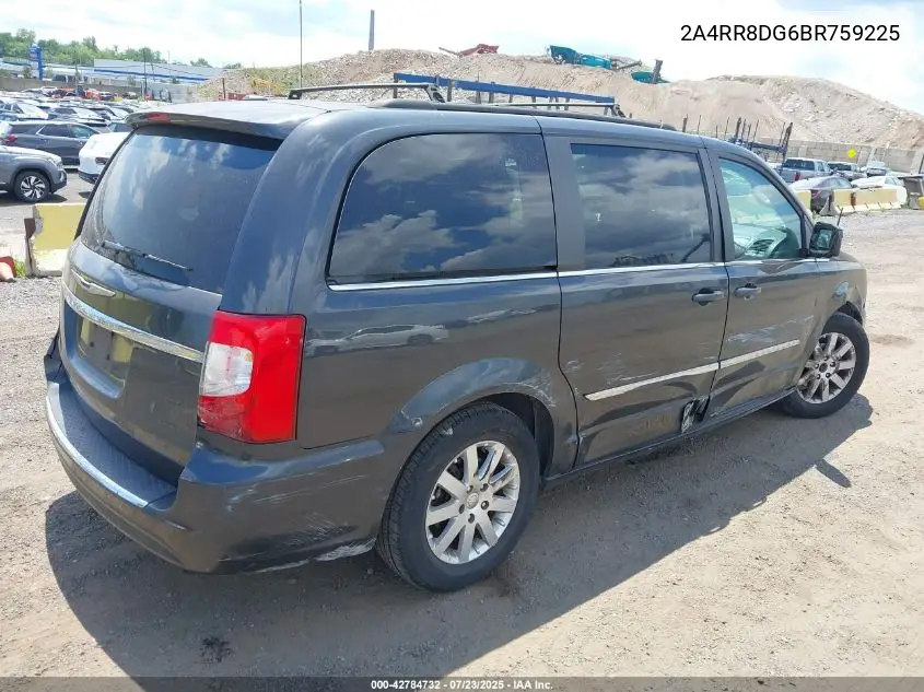 2011 Chrysler Town & Country Touring-L VIN: 2A4RR8DG6BR759225 Lot: 42784732