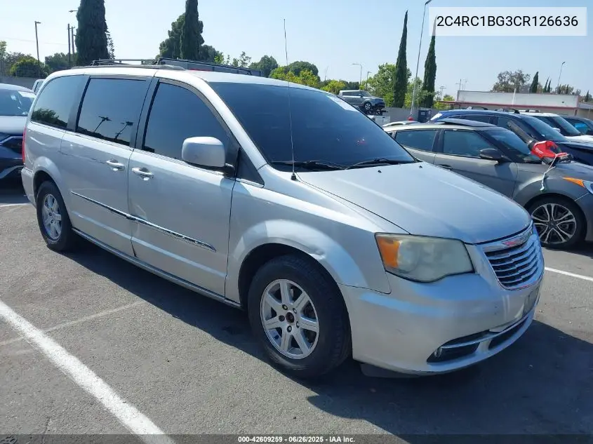2012 Chrysler Town & Country Touring VIN: 2C4RC1BG3CR126636 Lot: 42609259