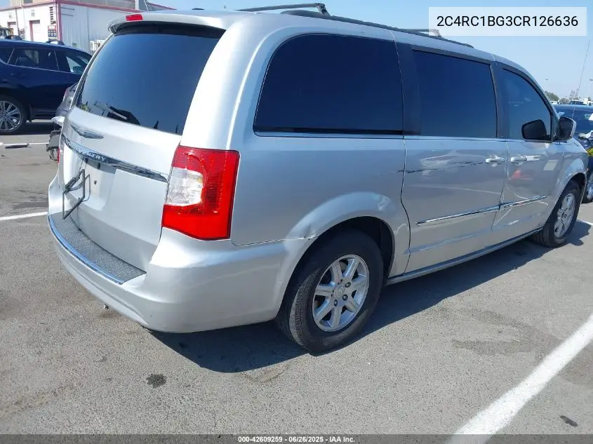 2012 Chrysler Town & Country Touring VIN: 2C4RC1BG3CR126636 Lot: 42609259