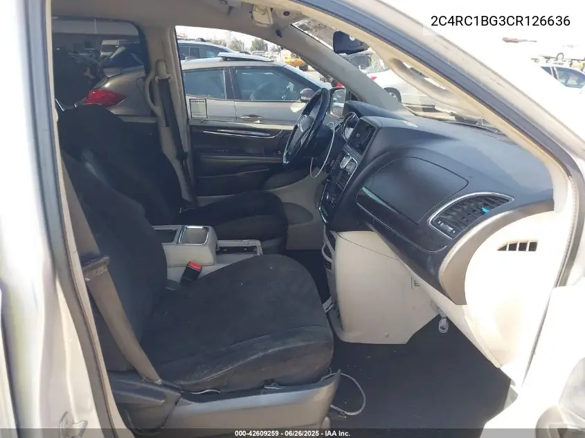2012 Chrysler Town & Country Touring VIN: 2C4RC1BG3CR126636 Lot: 42609259