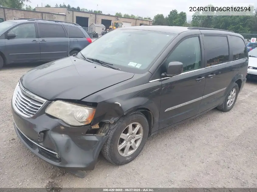 2012 Chrysler Town & Country Touring VIN: 2C4RC1BG6CR162594 Lot: 42616669