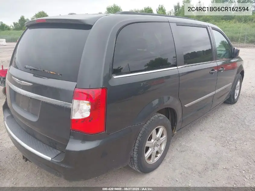 2012 Chrysler Town & Country Touring VIN: 2C4RC1BG6CR162594 Lot: 42616669