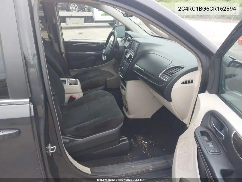 2012 Chrysler Town & Country Touring VIN: 2C4RC1BG6CR162594 Lot: 42616669