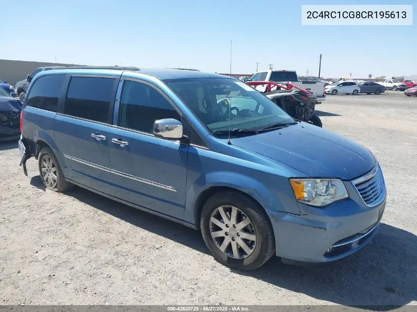 2012 Chrysler Town & Country Touring-L VIN: 2C4RC1CG8CR195613 Lot: 42620725