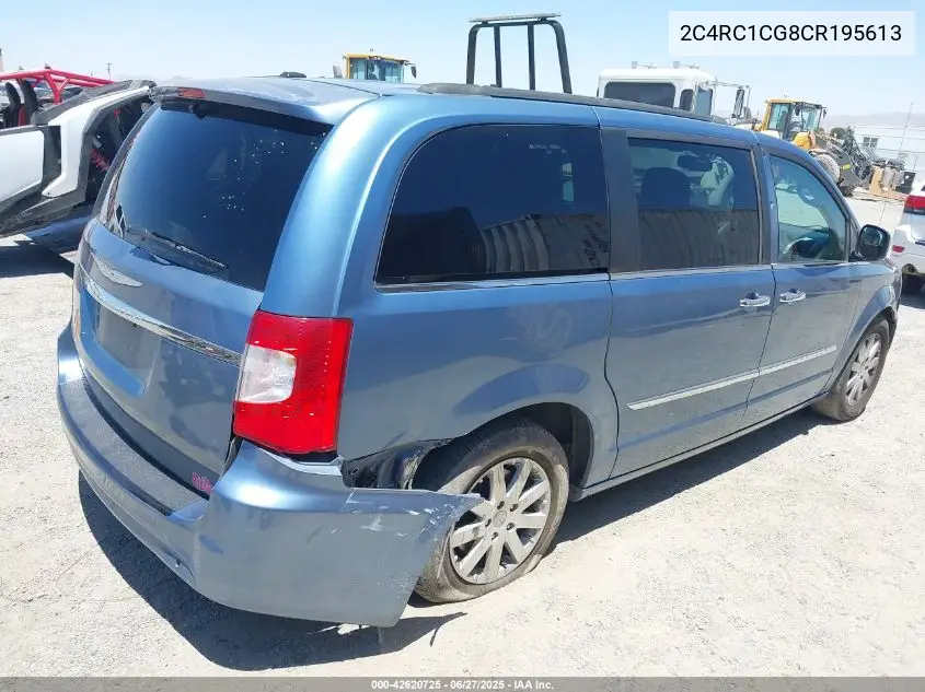 2012 Chrysler Town & Country Touring-L VIN: 2C4RC1CG8CR195613 Lot: 42620725