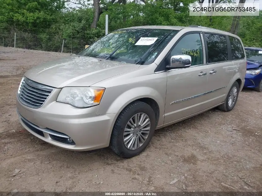 2013 Chrysler Town & Country Limited VIN: 2C4RC1GG6DR753485 Lot: 42256869
