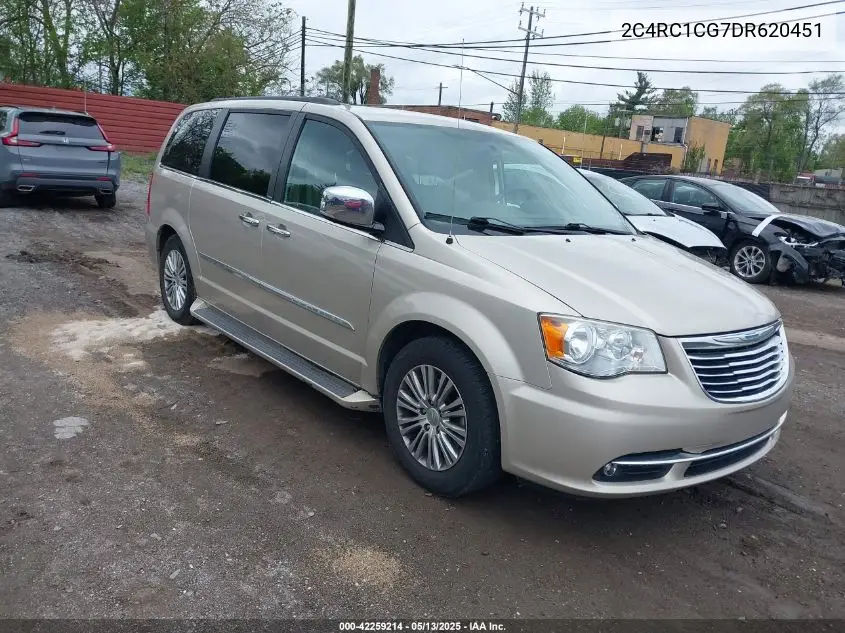 2013 Chrysler Town & Country Touring-L VIN: 2C4RC1CG7DR620451 Lot: 42259214
