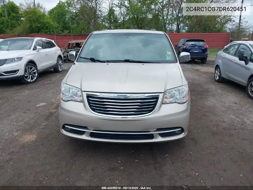 2013 Chrysler Town & Country Touring-L VIN: 2C4RC1CG7DR620451 Lot: 42259214