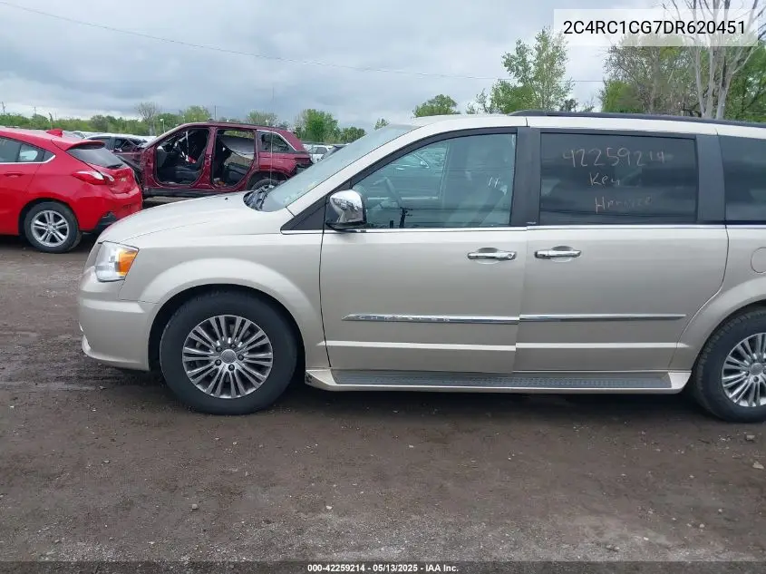 2013 Chrysler Town & Country Touring-L VIN: 2C4RC1CG7DR620451 Lot: 42259214
