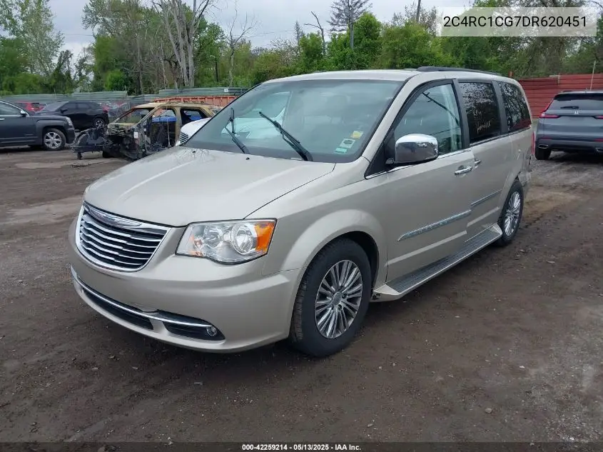 2013 Chrysler Town & Country Touring-L VIN: 2C4RC1CG7DR620451 Lot: 42259214
