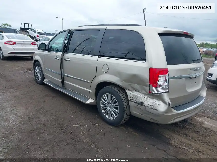 2013 Chrysler Town & Country Touring-L VIN: 2C4RC1CG7DR620451 Lot: 42259214