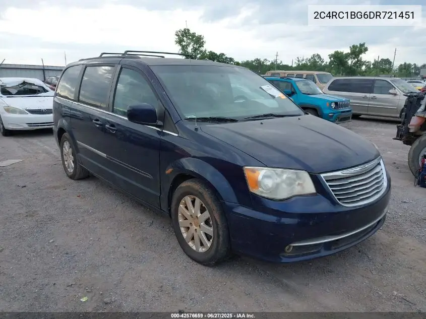 2013 Chrysler Town & Country Touring VIN: 2C4RC1BG6DR721451 Lot: 42576659