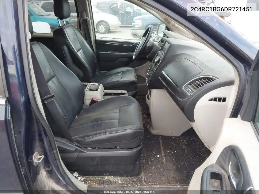 2013 Chrysler Town & Country Touring VIN: 2C4RC1BG6DR721451 Lot: 42576659