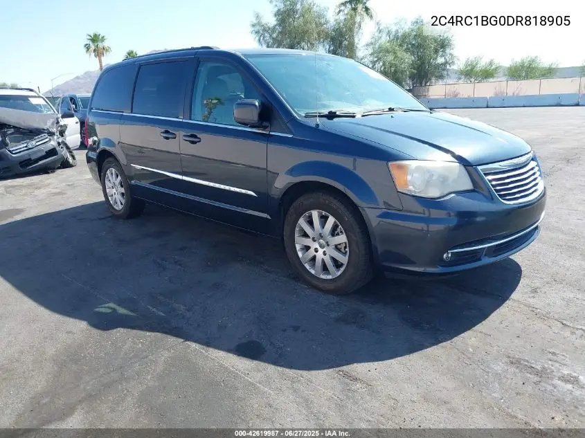 2013 Chrysler Town & Country Touring VIN: 2C4RC1BG0DR818905 Lot: 42619987